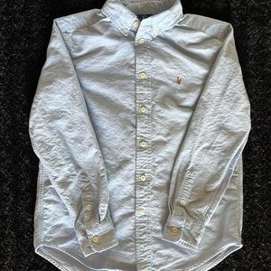 Iconic Oxford shirt by Ralph Lauren boys size medium (10-12). Good condition.